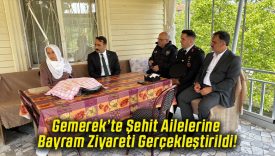Gemerek’te Şehit Ailelerine Bayram Ziyareti Gerçekleştirildi!