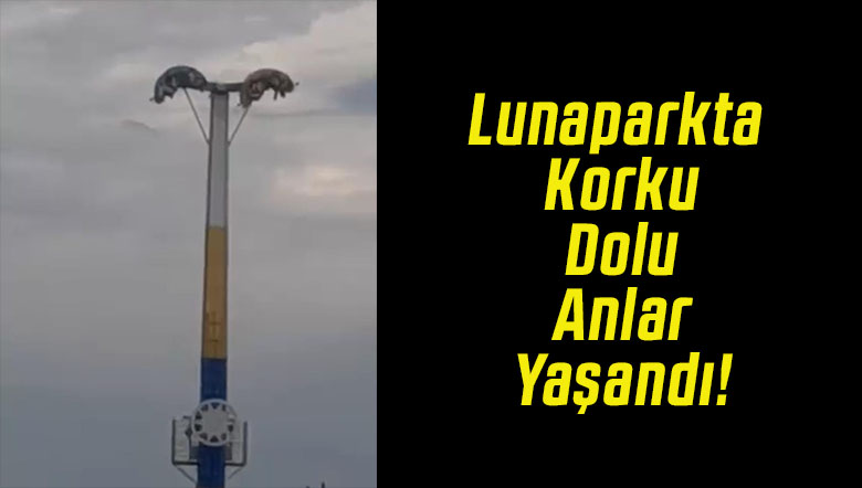 Lunaparkta Korku Dolu Anlar Yaşandı!
