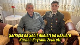 Şarkışla’da Şehit Aileleri Ve Gazilere Kurban Bayramı Ziyareti!